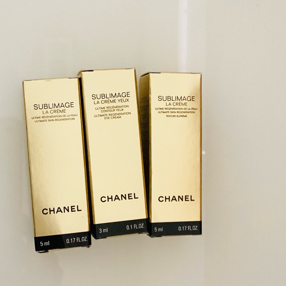 Chanel Sublimage La Crème Trio in Gold